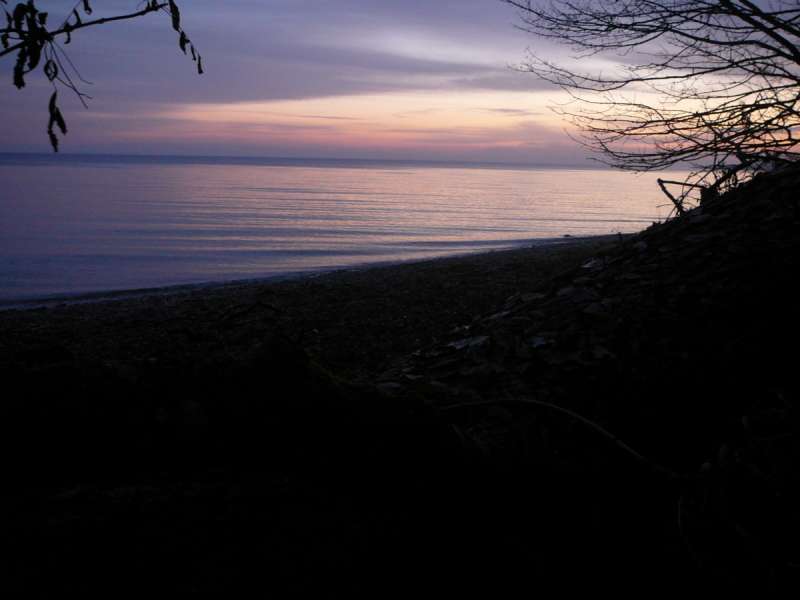 Sonnenaufgang im November