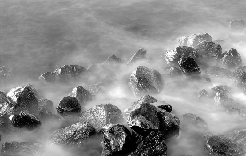 Steine im Wasser
