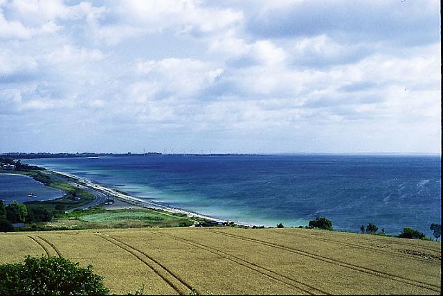 Kegnaes-Auf Leuchtturm-Aussicht