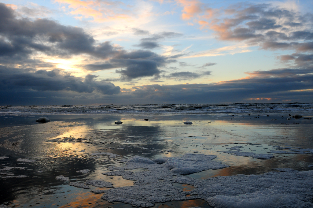 Abendstimmung in St.Peter Ording..