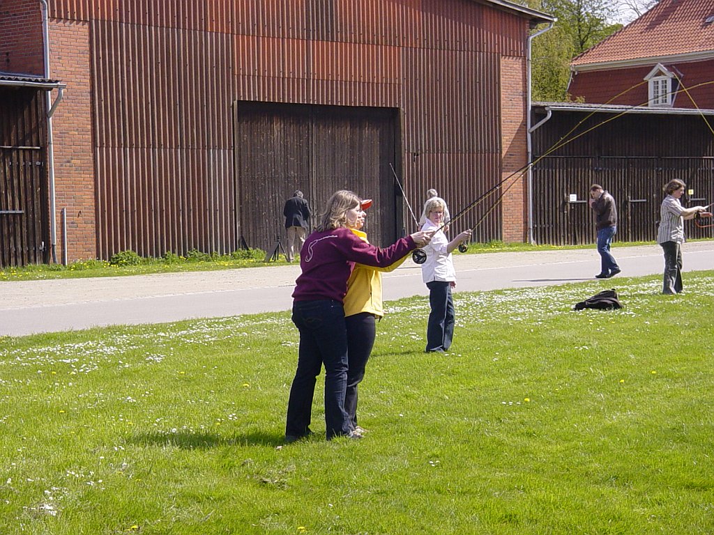 Sil bei der Arbeit mit Cati
